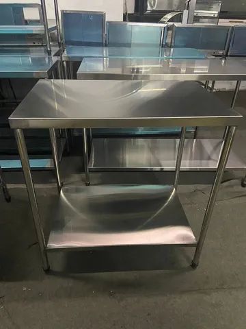 Bancada Mesa de inox industrial, Nova a pronta entrega! Medidas: 1.00x60x90  - Foto 6