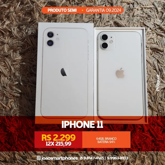 IPhone 11 Pro 64Gb Com Garantia Barato Original Sem Marcas