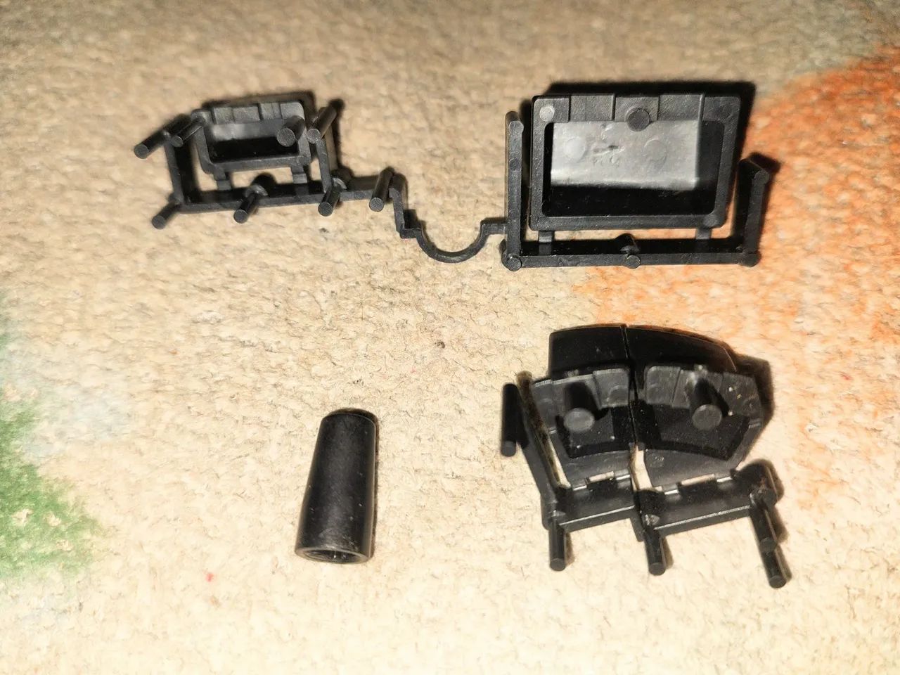 Botões Disc Change - Open/Close GEQ/DSP - MEMORY e Mixing Volume microfone AIWA F15 F12 F9 - Foto 5