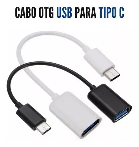 Adaptador Otg Tipo C Pen Drive Cabo Otg Usb Celular Type C