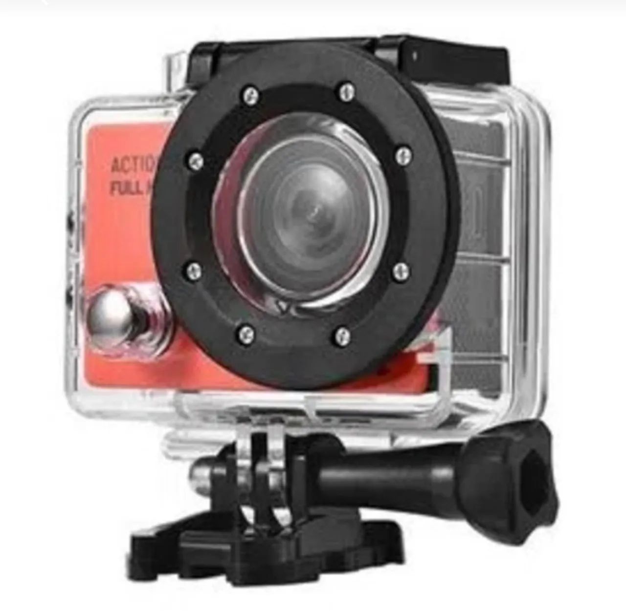 Câmera De Vídeo Atrio Dc190 Full Hd Preta E Laranja - Foto 4