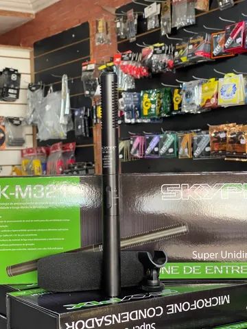Microfone Shotgun Skypix M-321  - Foto 2