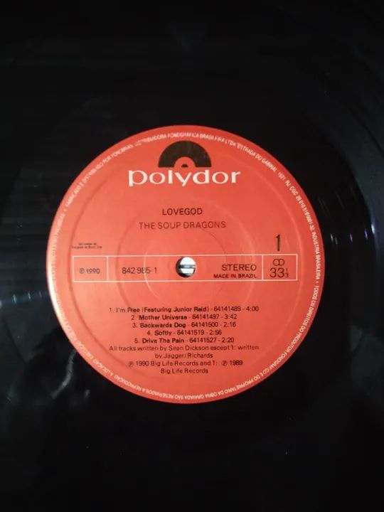 LP The soup dragons - Love god - Foto 2