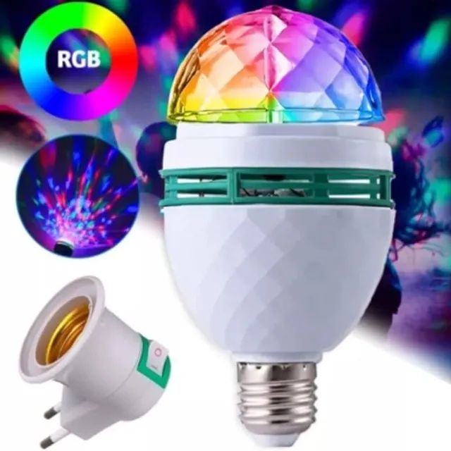  Transforme sua Casa em um Espetáculo de Cores com a Lâmpada RGB! - Foto 3