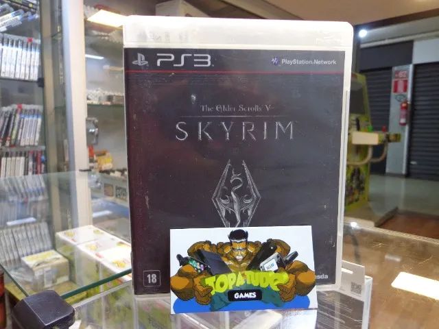 Jogo The Elder Scrolls V Skyrim Ps3 Conservado