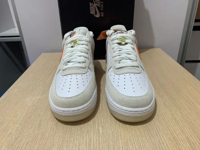 Air Force 1 First Use Cream Orange - Foto 4