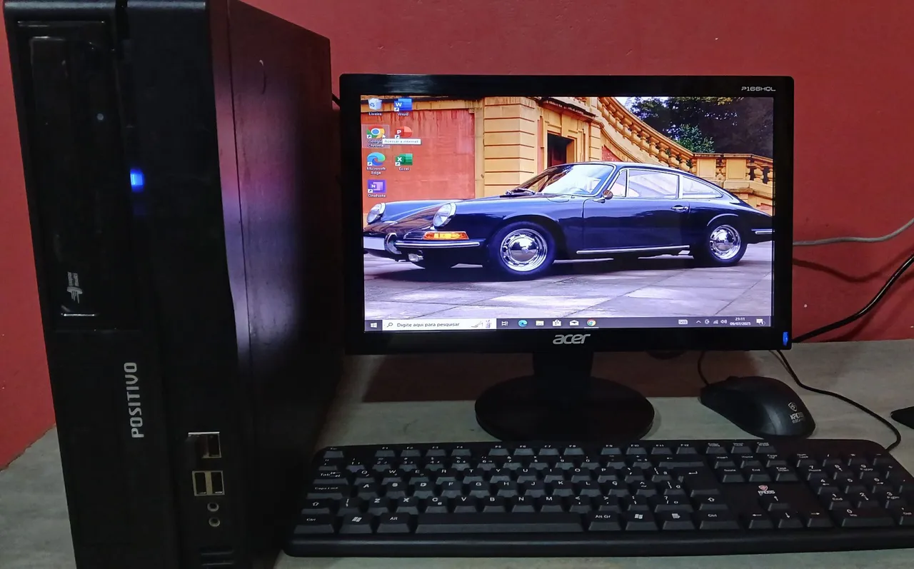Computador Positivo Completo - Ideal para uso diário