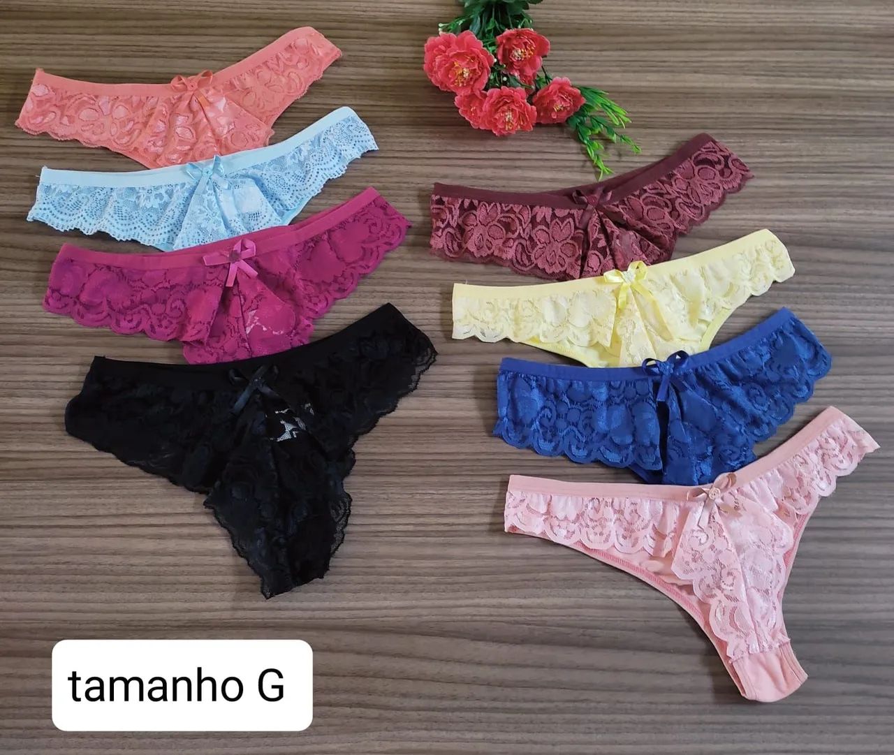 Calcinhas renda e fio duplo  - Foto 4