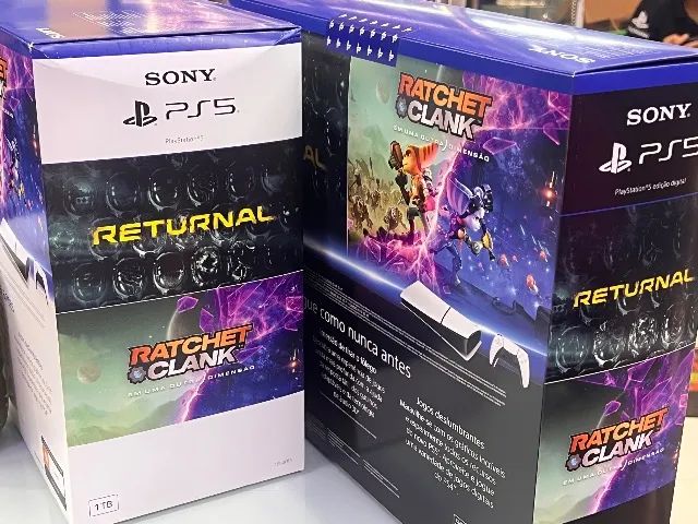 PS5 SLIM novo e seminovo na caixa+controle original sem fio+muitos jogos parcelo em 12X - Foto 6