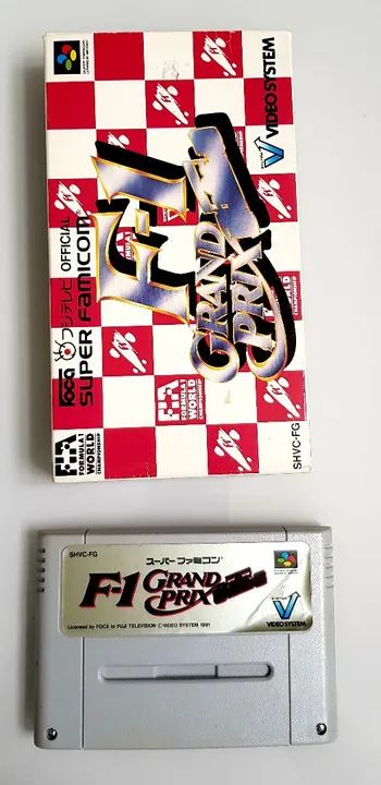 F1 Grand Prix - Super Famicom - Jogos de Vídeo Game - Cristo Rei