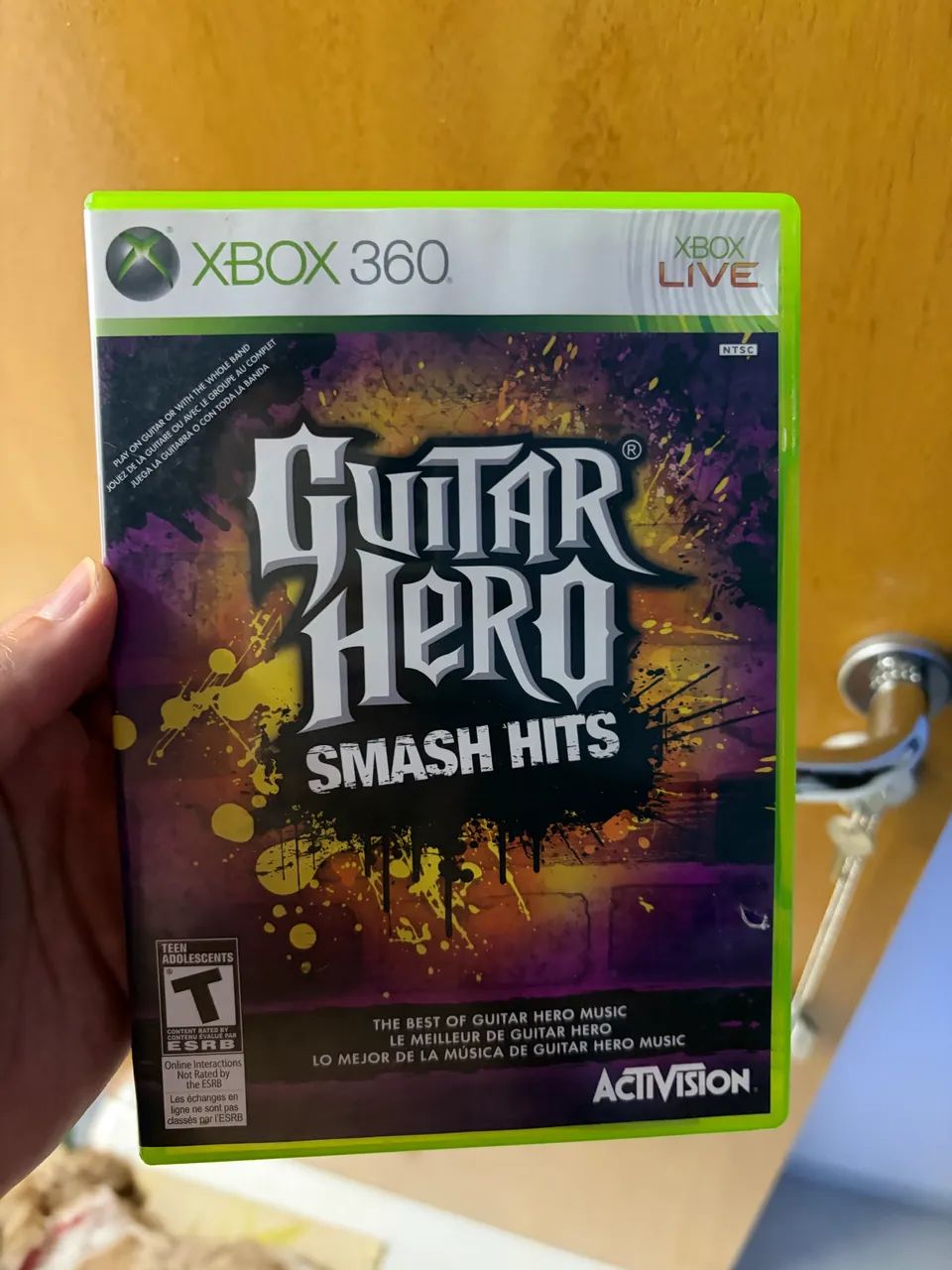 Guitar Hero smash hits Xbox 360 original 