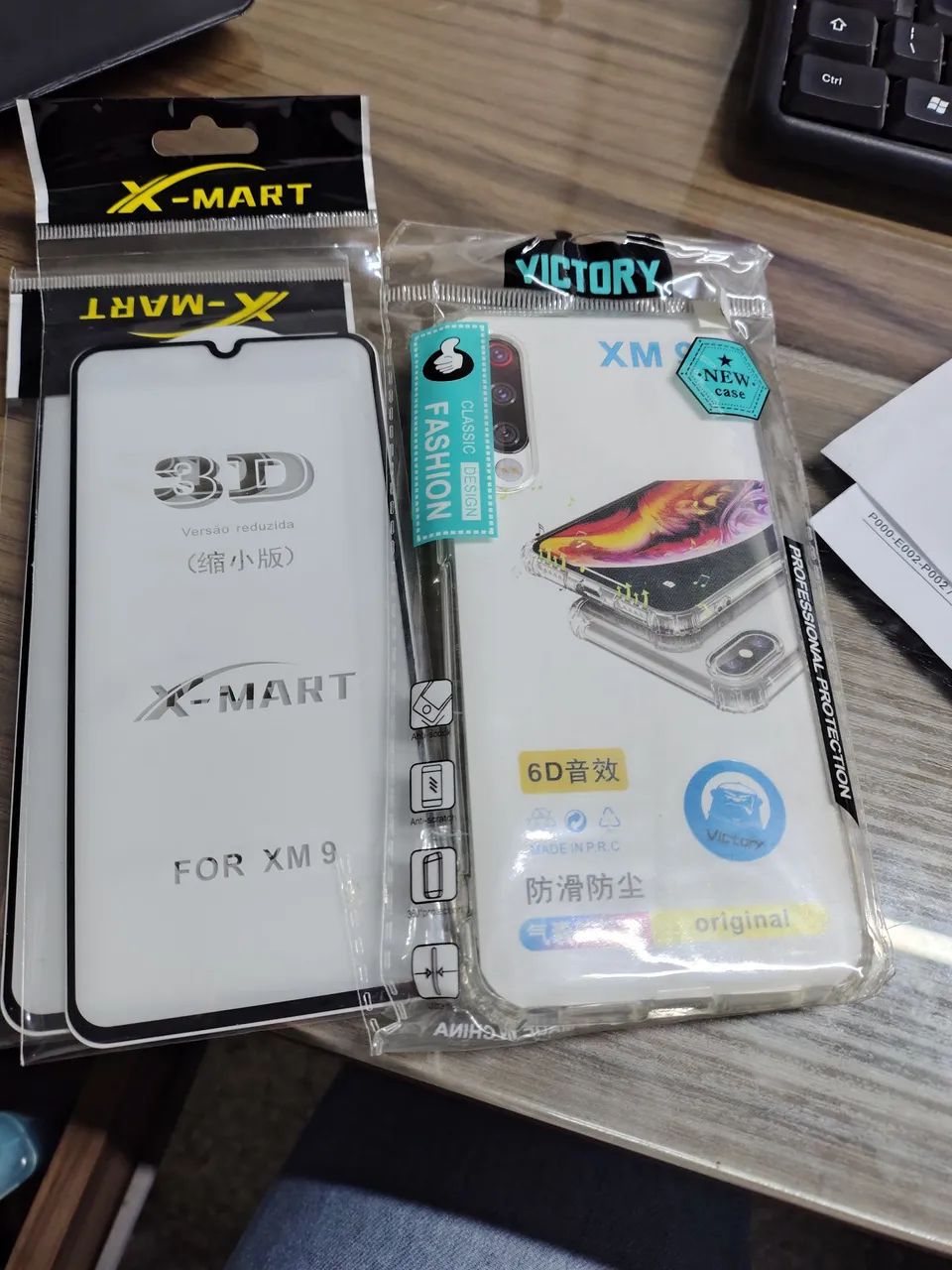 Película e capa transparente xiaomi MI 9