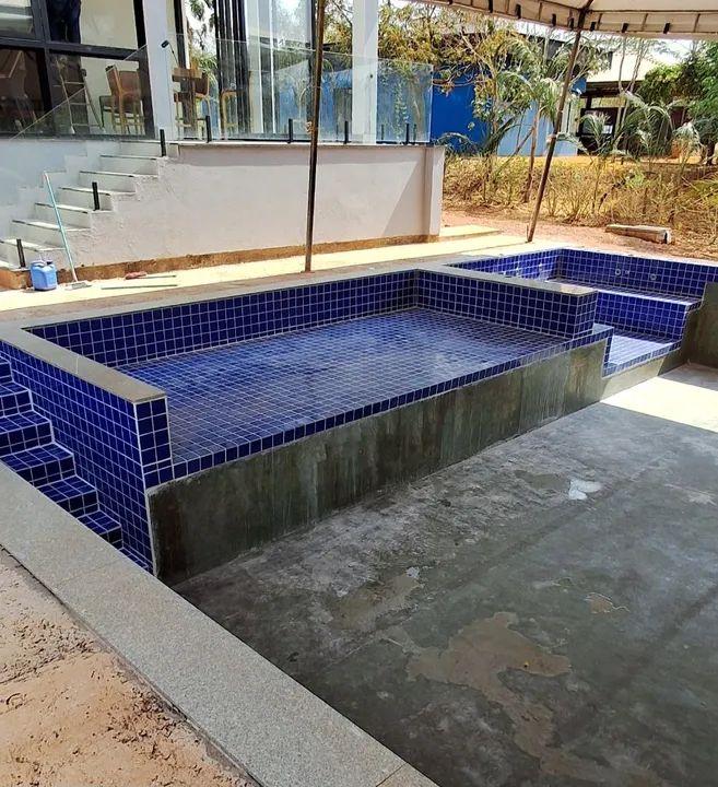 Fibragem de piscinas impermeabilização Anápolis  - Foto 2