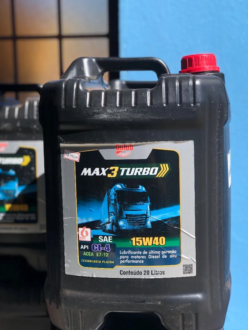 Óleo Lubrificante Max 3 Turbo 15W40 20 Litros