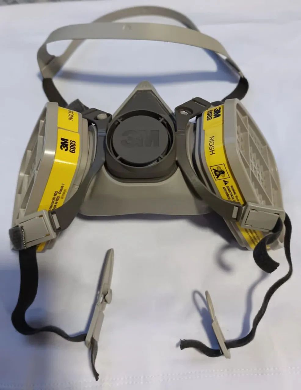 Máscara respiratória 3M com filtro químico - Foto 4
