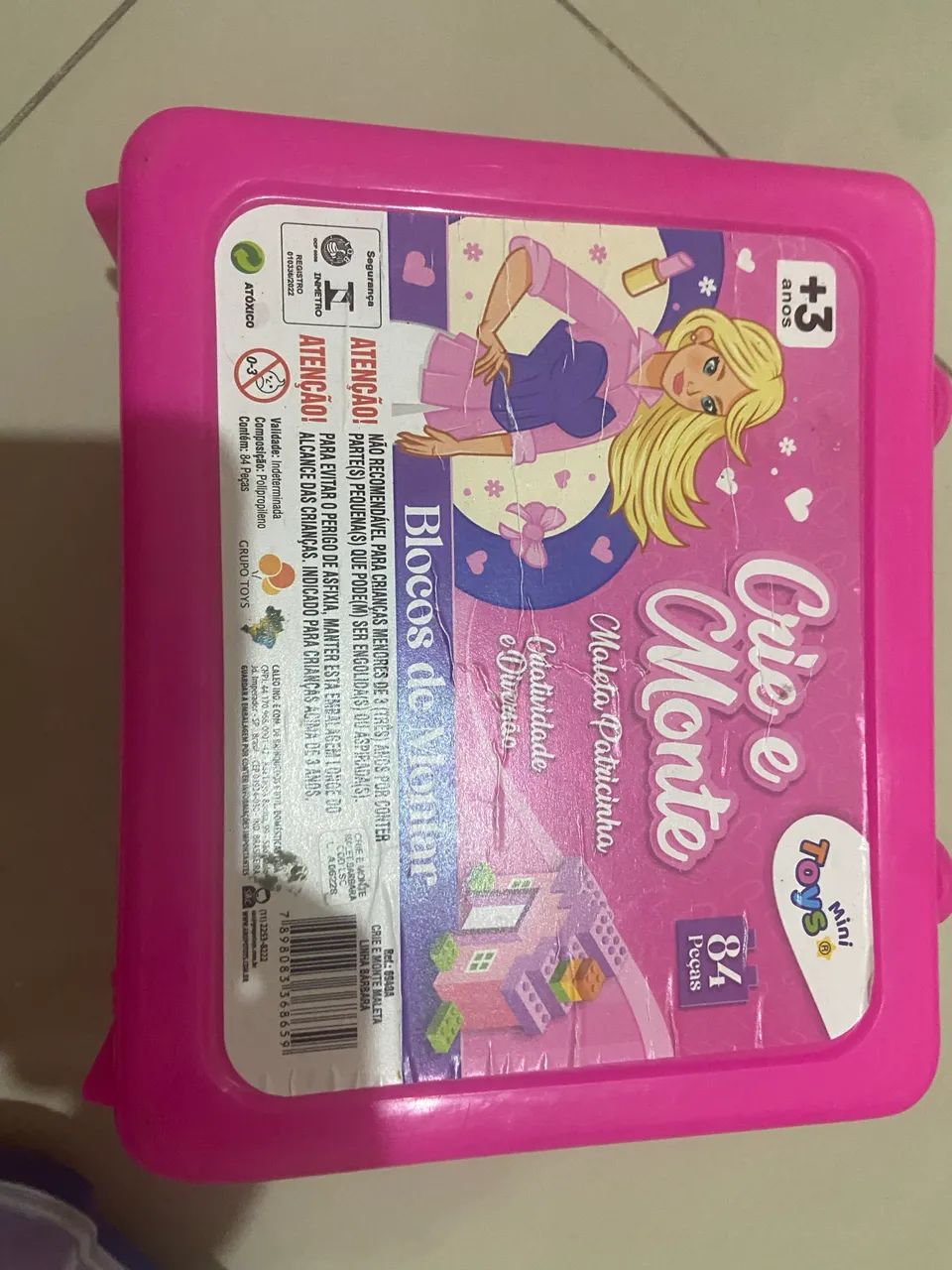 Blocos de montar Barbie 