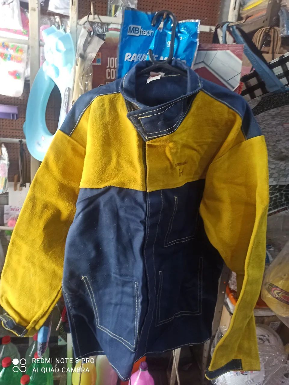 Jaqueta de soldador - Proteção e Segurança