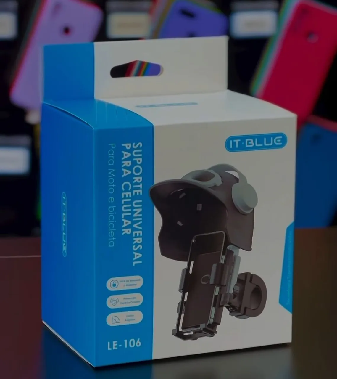 Suporte Universal para Celular Moto e Bicicleta