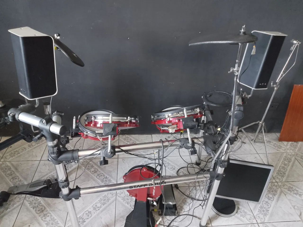 Bateria Eletrônica Staff Drum - Foto 5