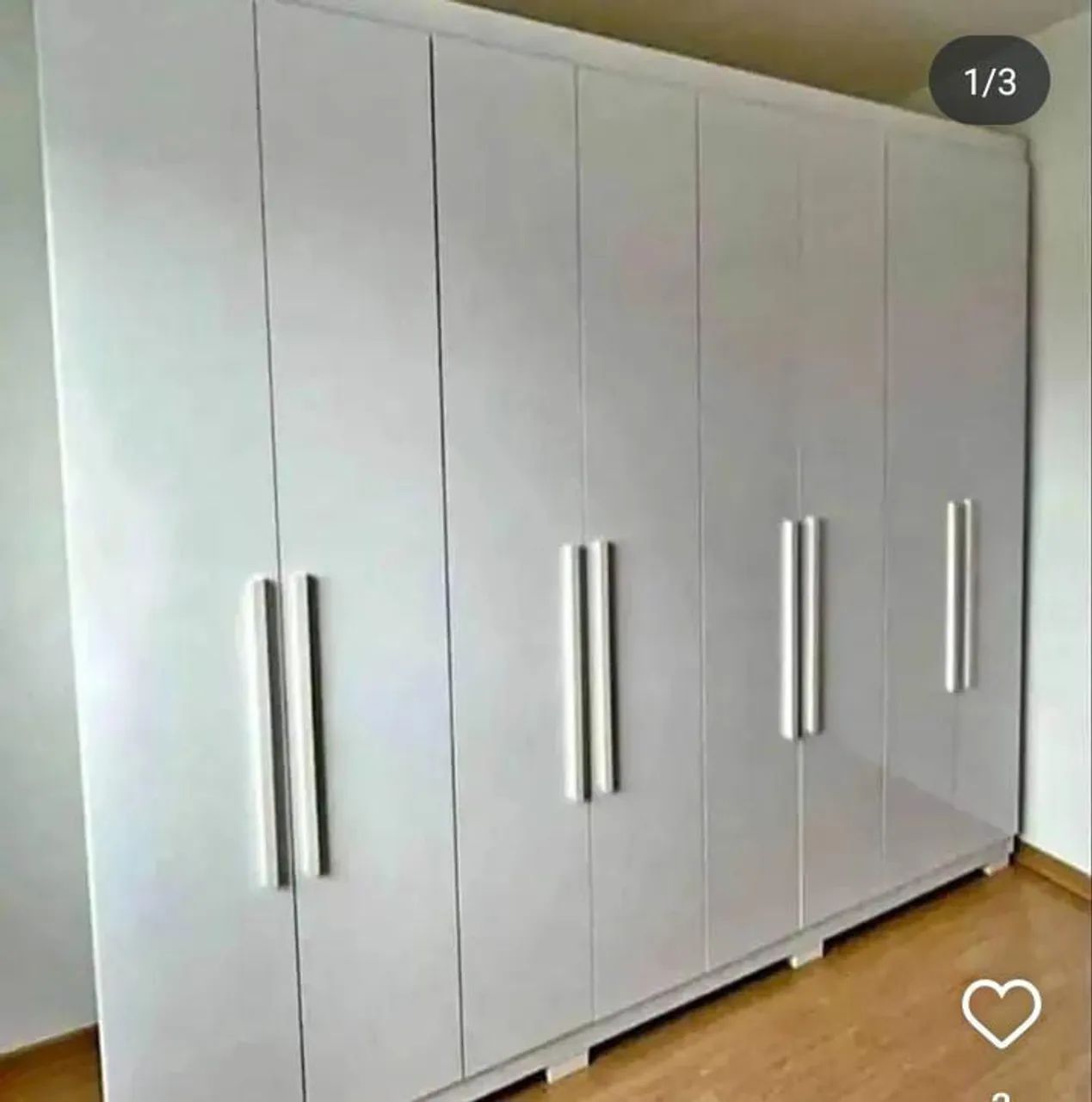 Guarda roupa casal 100% MDF 240cm