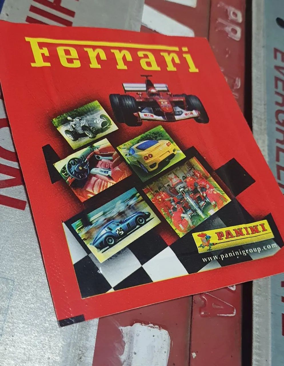 Antigo Envelope Figurinha Ferrari 1980 Panini - Foto 2