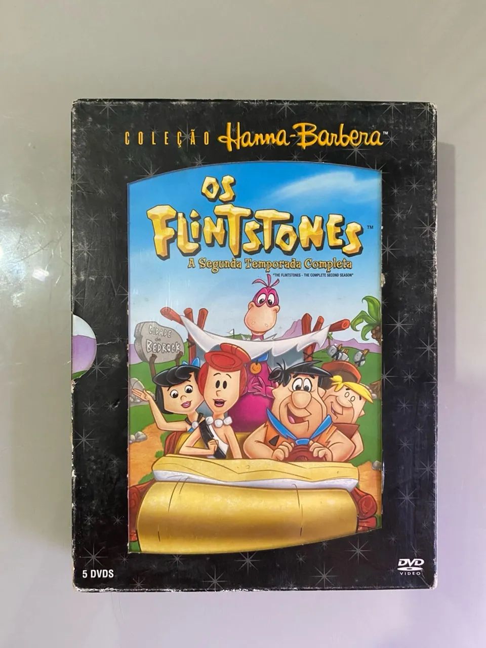 Os Flintstones - A Segunda Temporada Completa - 5 DVDs - DVD, Blu-Ray e ...