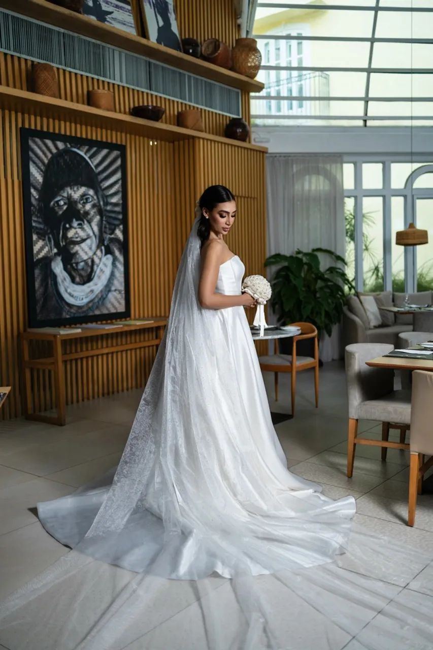 Vestido de noiva elegante e sofisticado - Foto 2