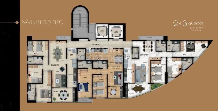 Apartamento Palácio Madalena , unidade não informado 1003, Madalena
