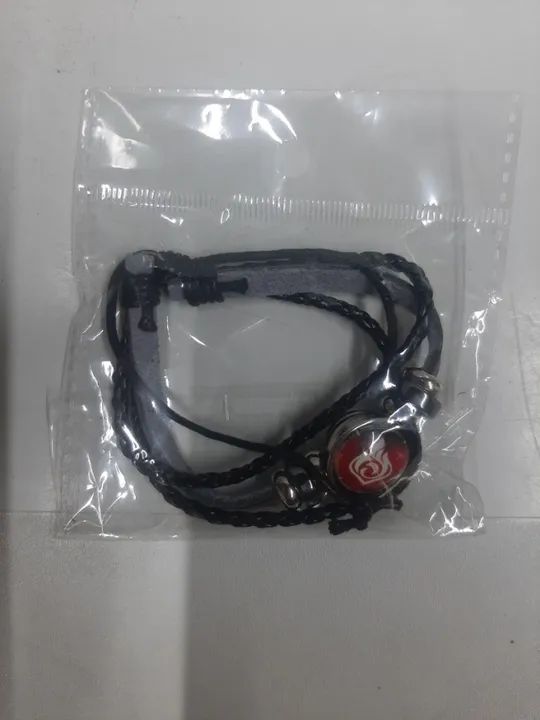 PULSEIRA GEMSHIM IMPACT PYRO PRODUTOS ANIME COSPLAY - Foto 2