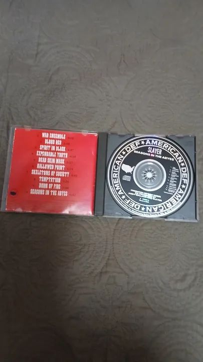 Cd do Slayer importado, usado em estado de novo. - Foto 2