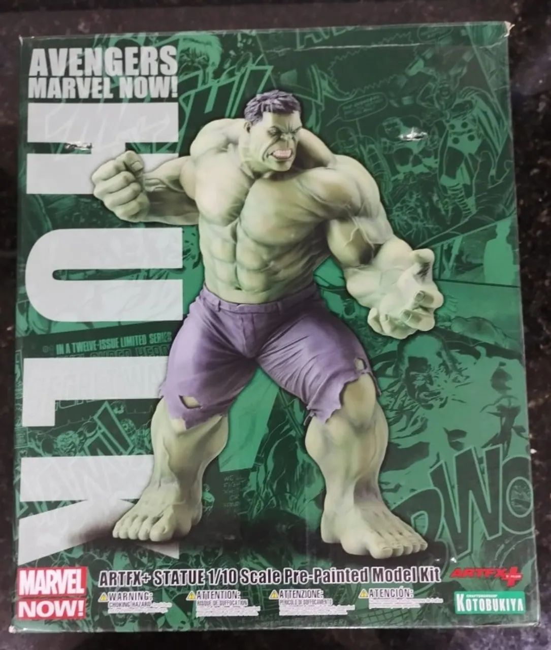 Boneco Estátua Hulk Kotobukiya 1/10 - Original - Foto 2