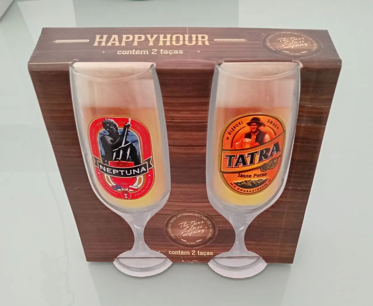 2 Taças Ruvolo Happy Hour Para Cerveja