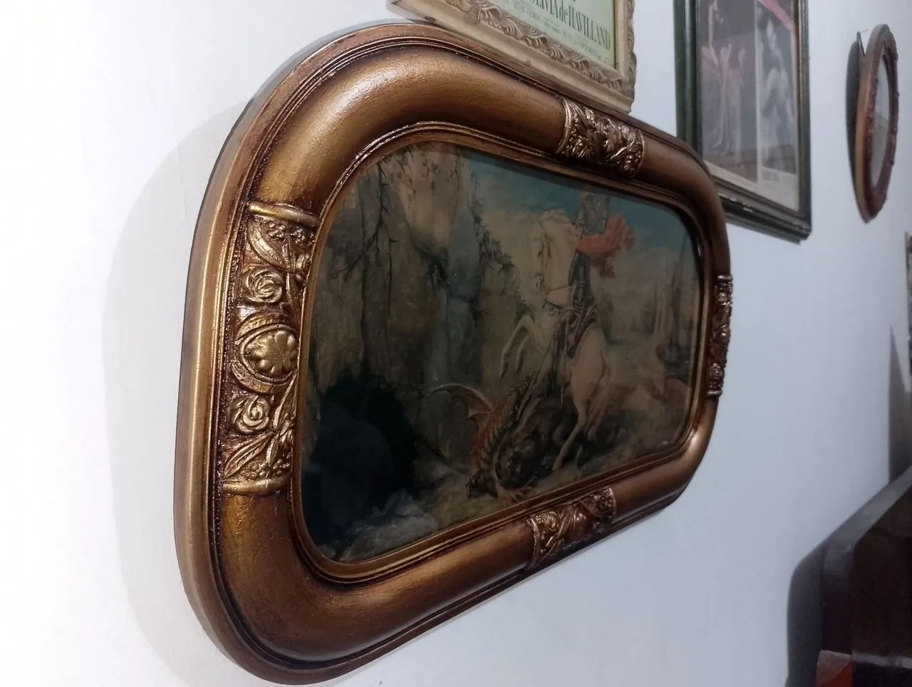 Quadro religioso São Jorge  - Foto 3