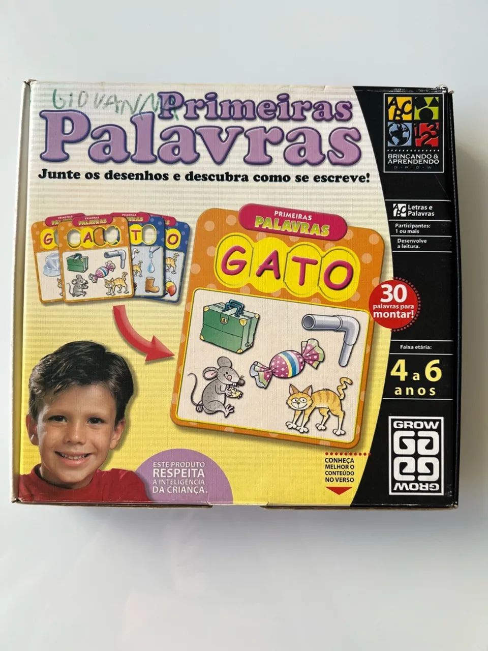 Jogo Primeiras Palavras da Grow  - Foto 2