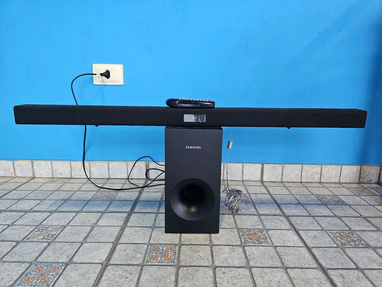 Soundbar Samsung com Subwoofer