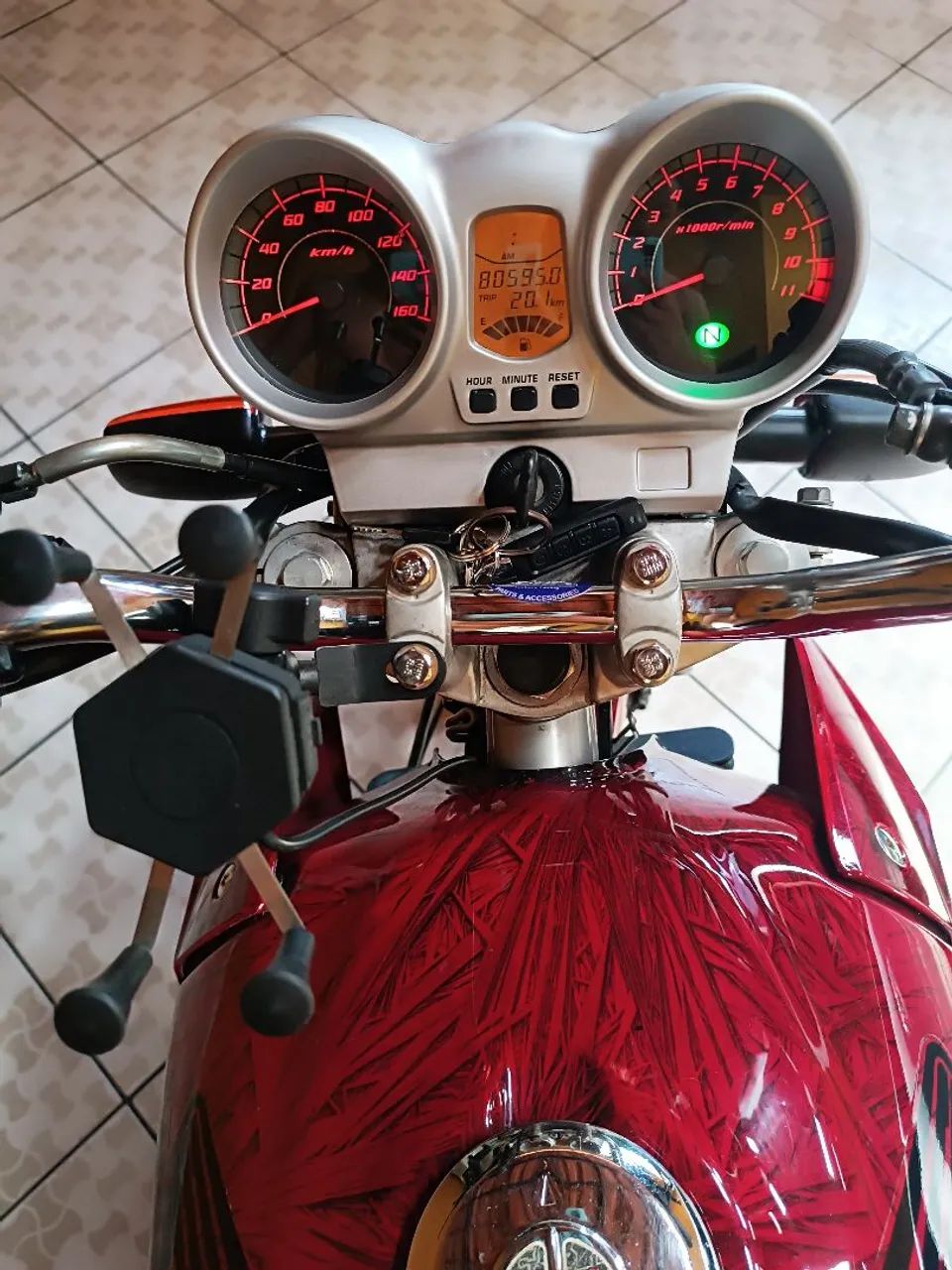 CBX Twister 2008 vermelha - Foto 5