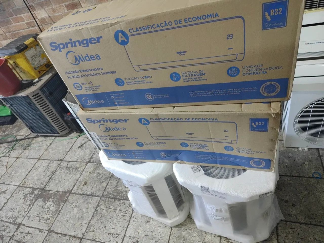 Ar Condicionado Springer Midea Hi Wall AirVolution Inverter - Foto 4