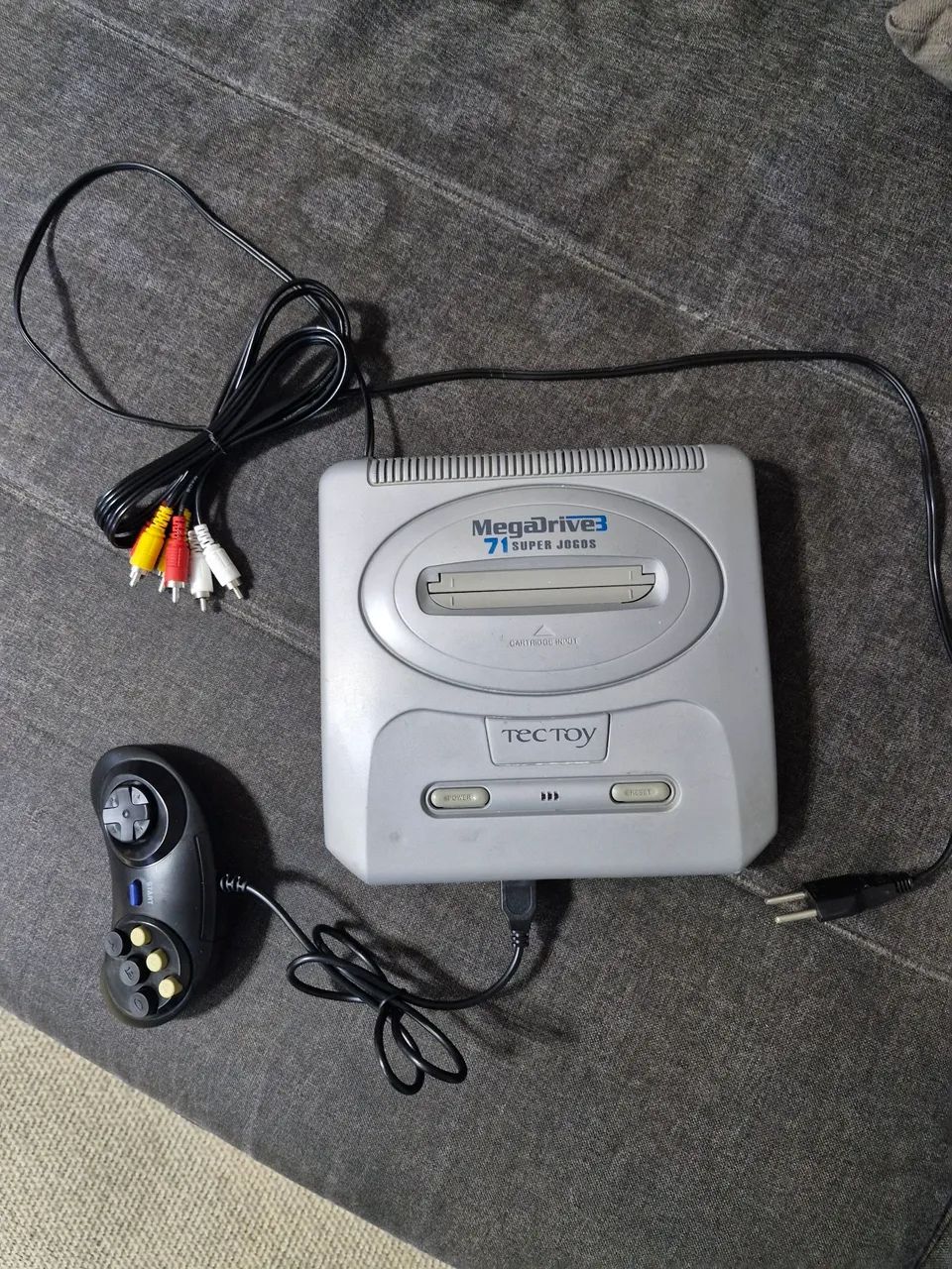 Mega drive original cinza