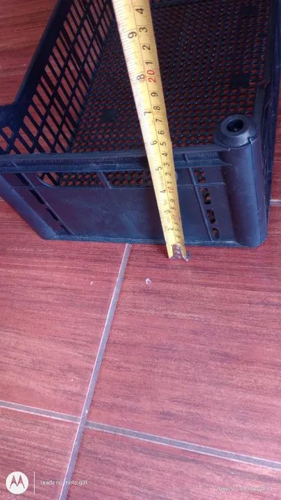 Caixas organizadora utilidades vaiadas (lote) - Foto 5