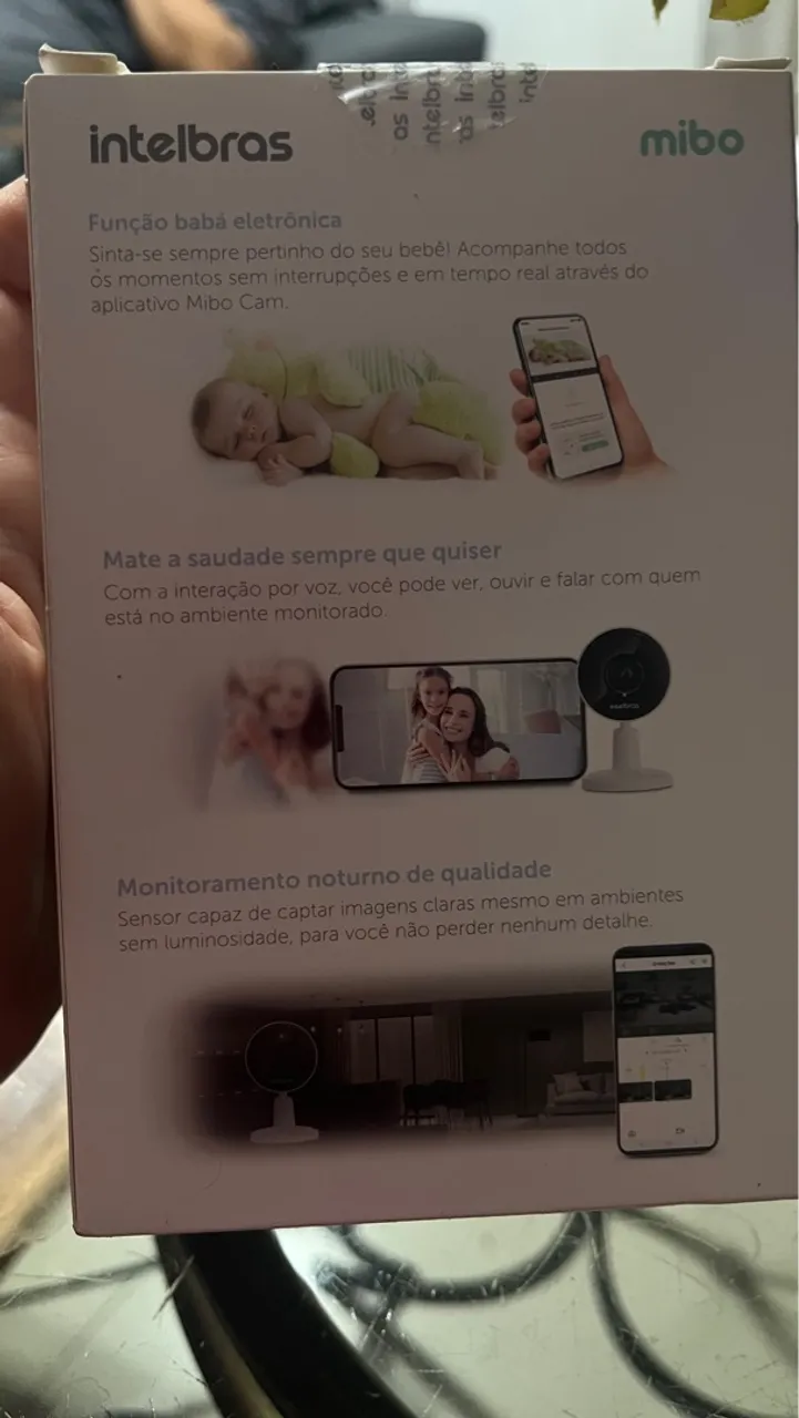 Câmera interna Wi-Fi HD