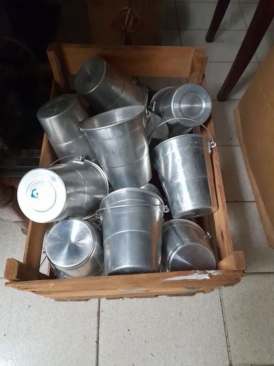 Baldes de Alumínio 1,3 L