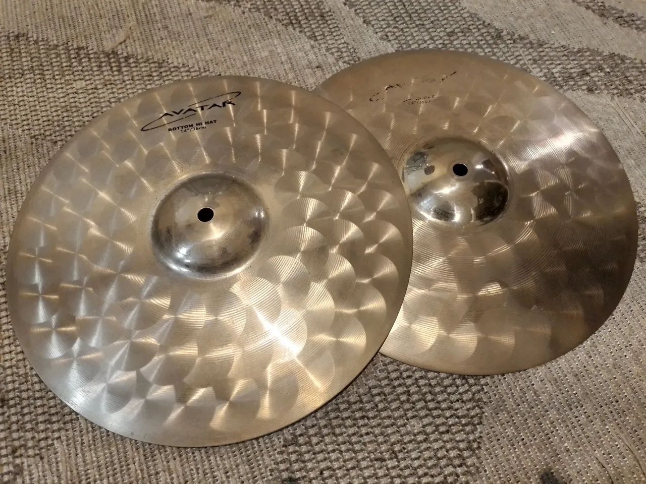Prato de Bateria Avatar Chimbal Hi Hat 14"
