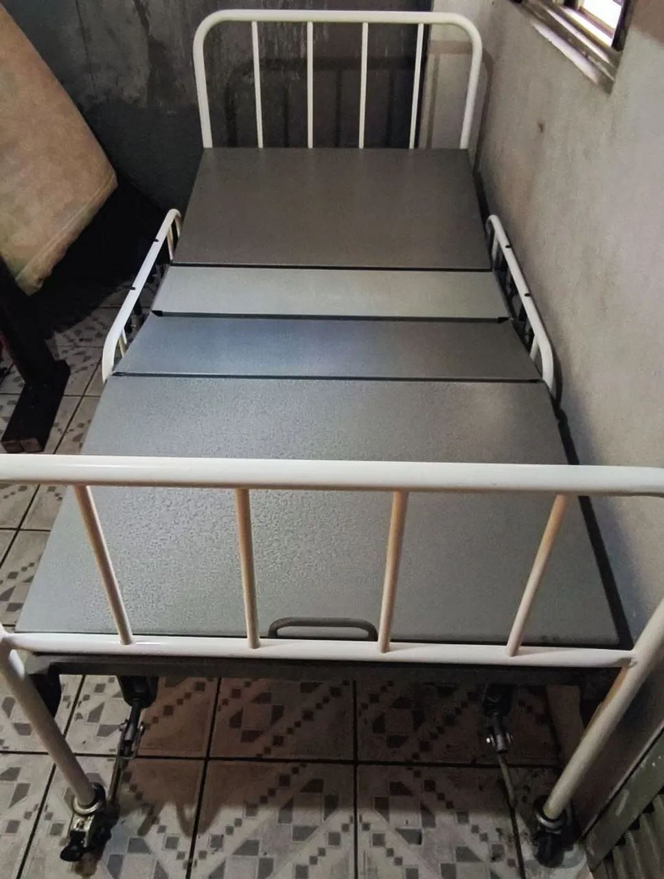 Cama hospitalar Fawler manual  - Foto 5