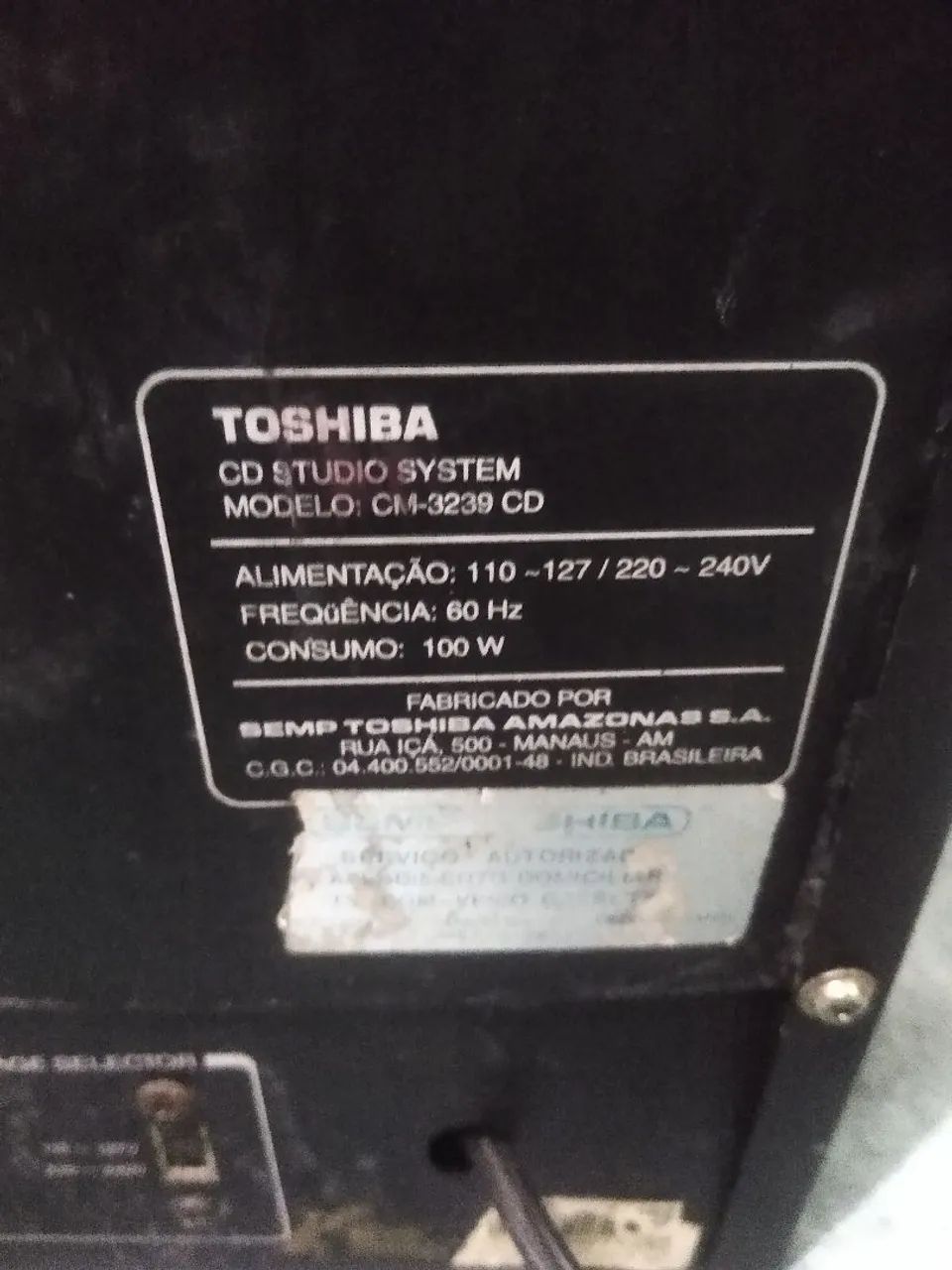 Som Toshiba funcionando  - Foto 2