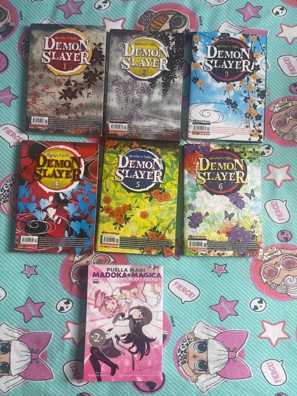 Demon Slayer - Volumes 1 à 6 + Puella Magi Madoka Magica - Volume 2 - Foto 2