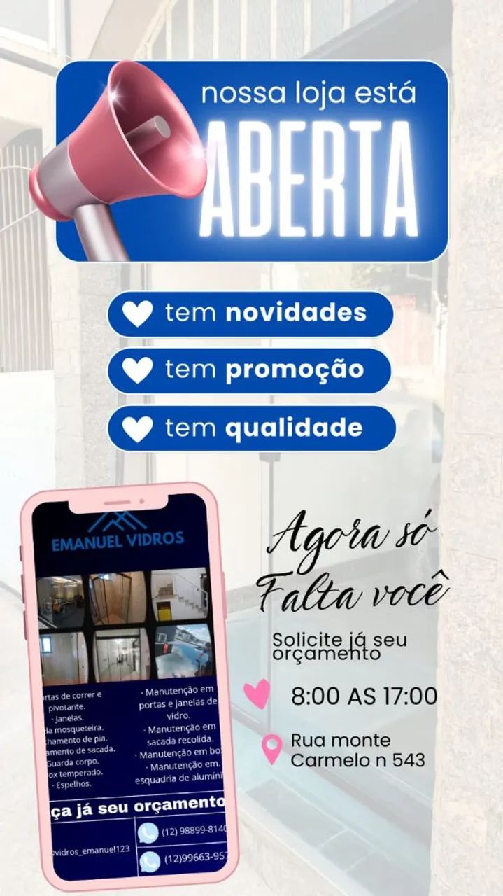 Vidraceiro Emanuel vidros  - Foto 2