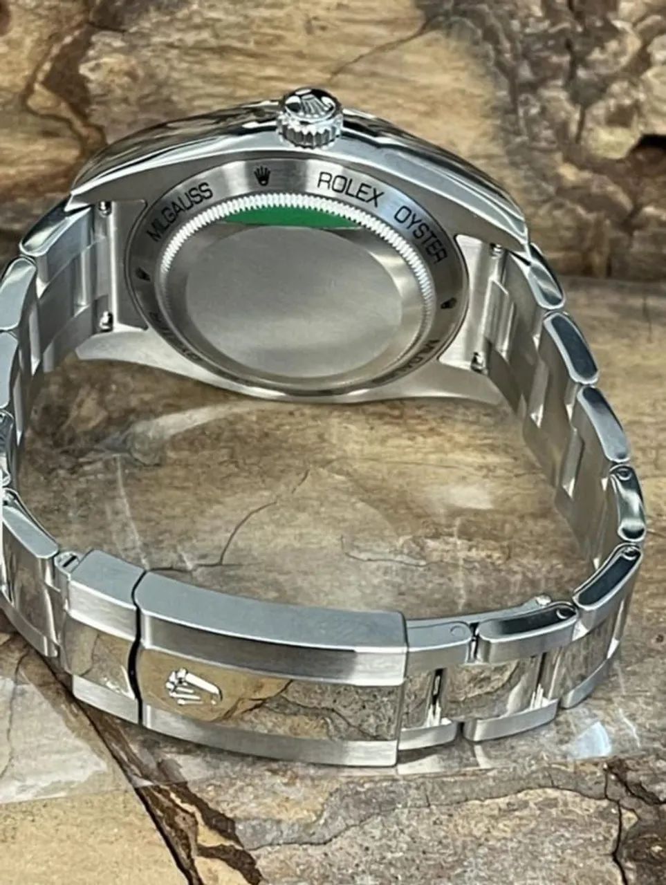 Rolex Milgauss Green Glass linha Premium AAA+Suíço - Foto 4