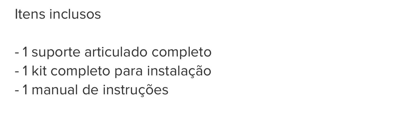 Suporte articulado para Tv 32 a 75 polegadas - Foto 3