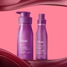 Kit natura hidratante + Body splash ameixa e flor de baunilha