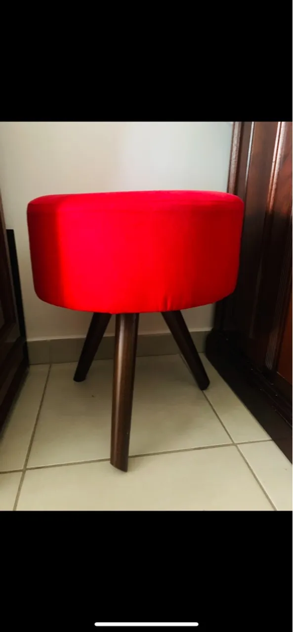 Puff vermelho